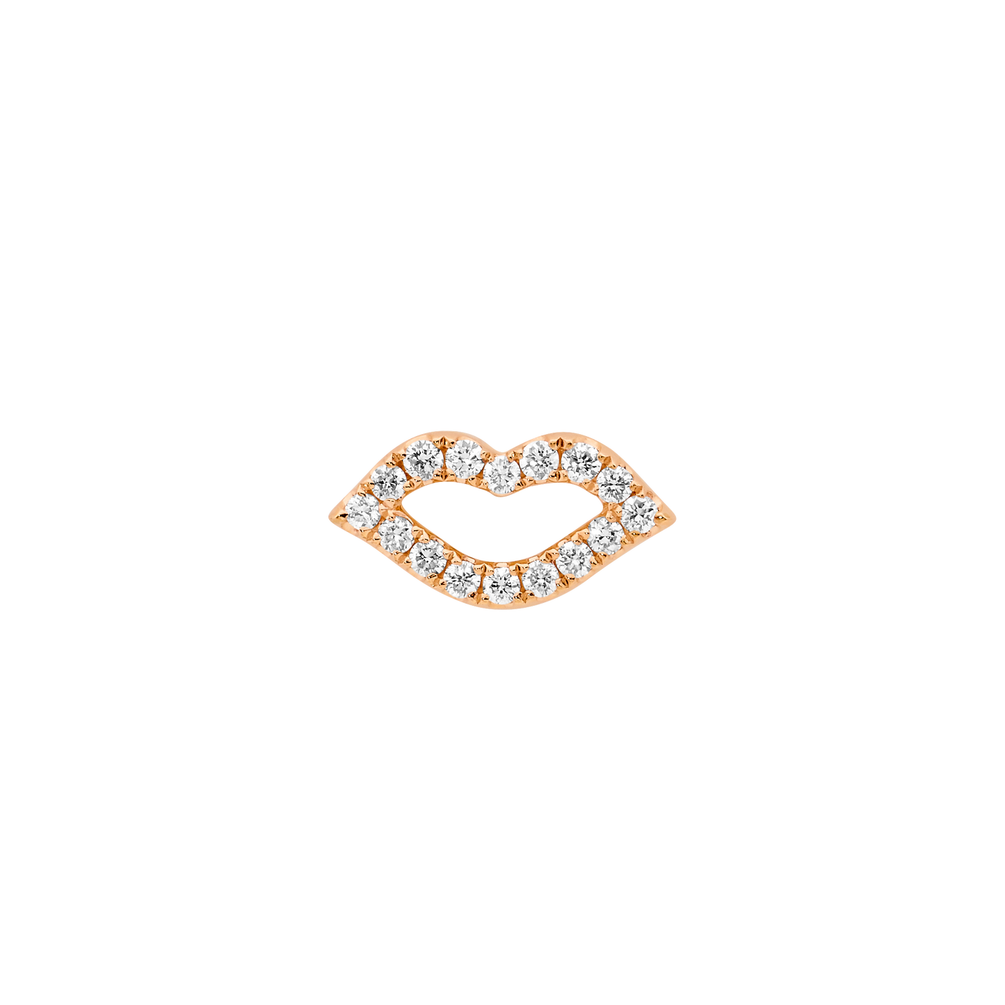 Lips Single Stud