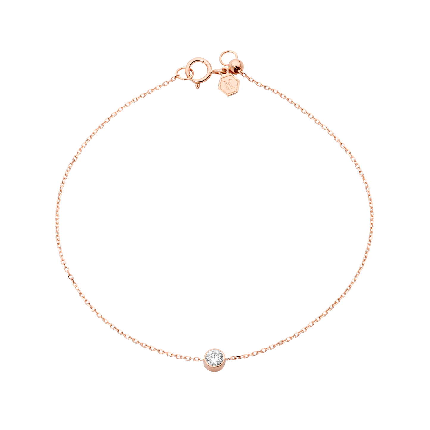 Petite Diamond Birthstone Bracelet