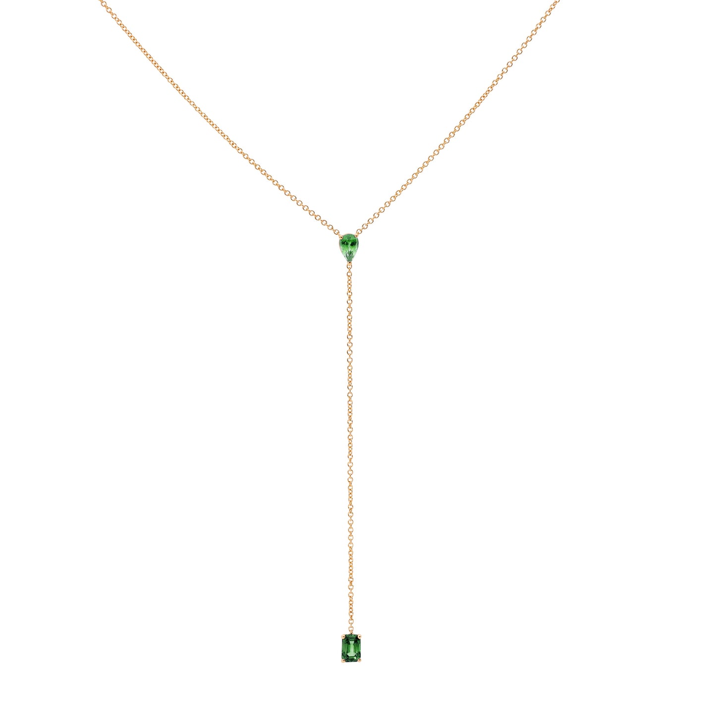 Gemstone Drop Pendant