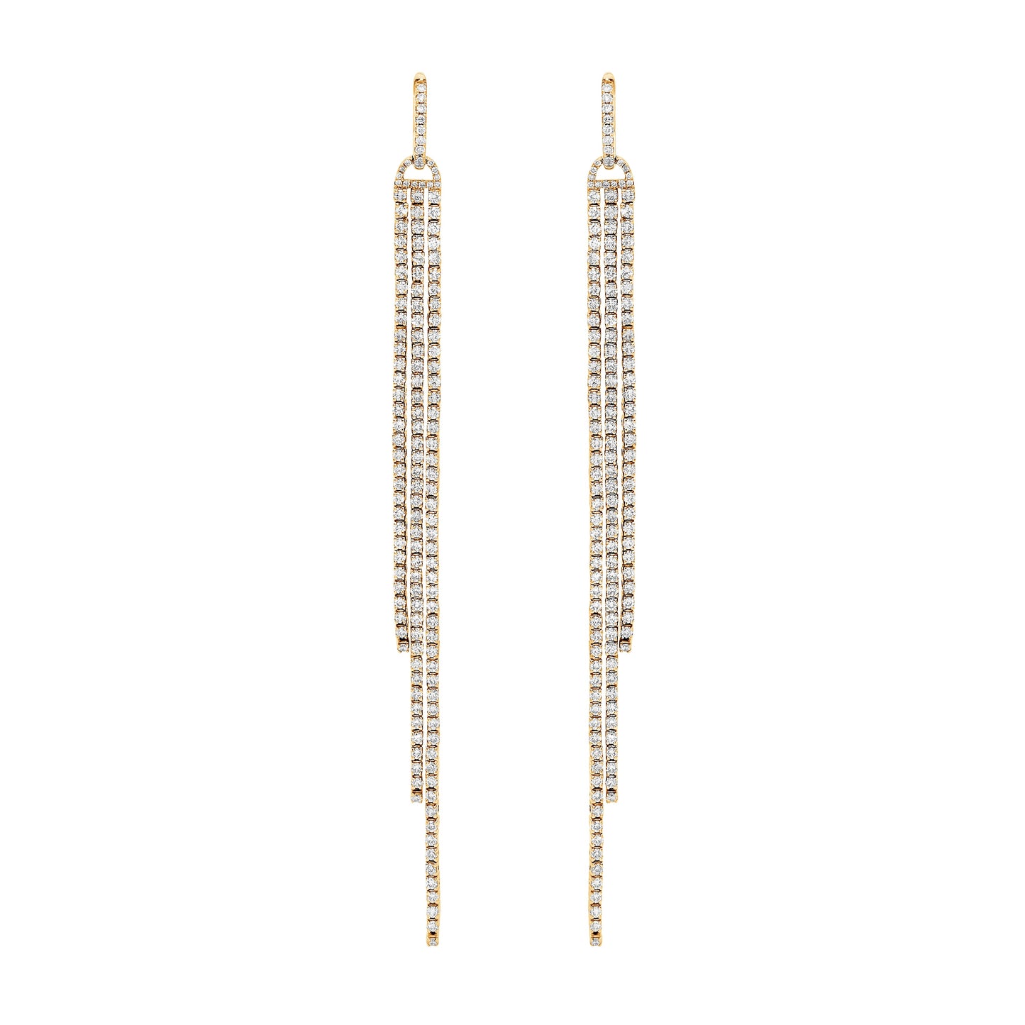 Brilliant Tassel Earrings