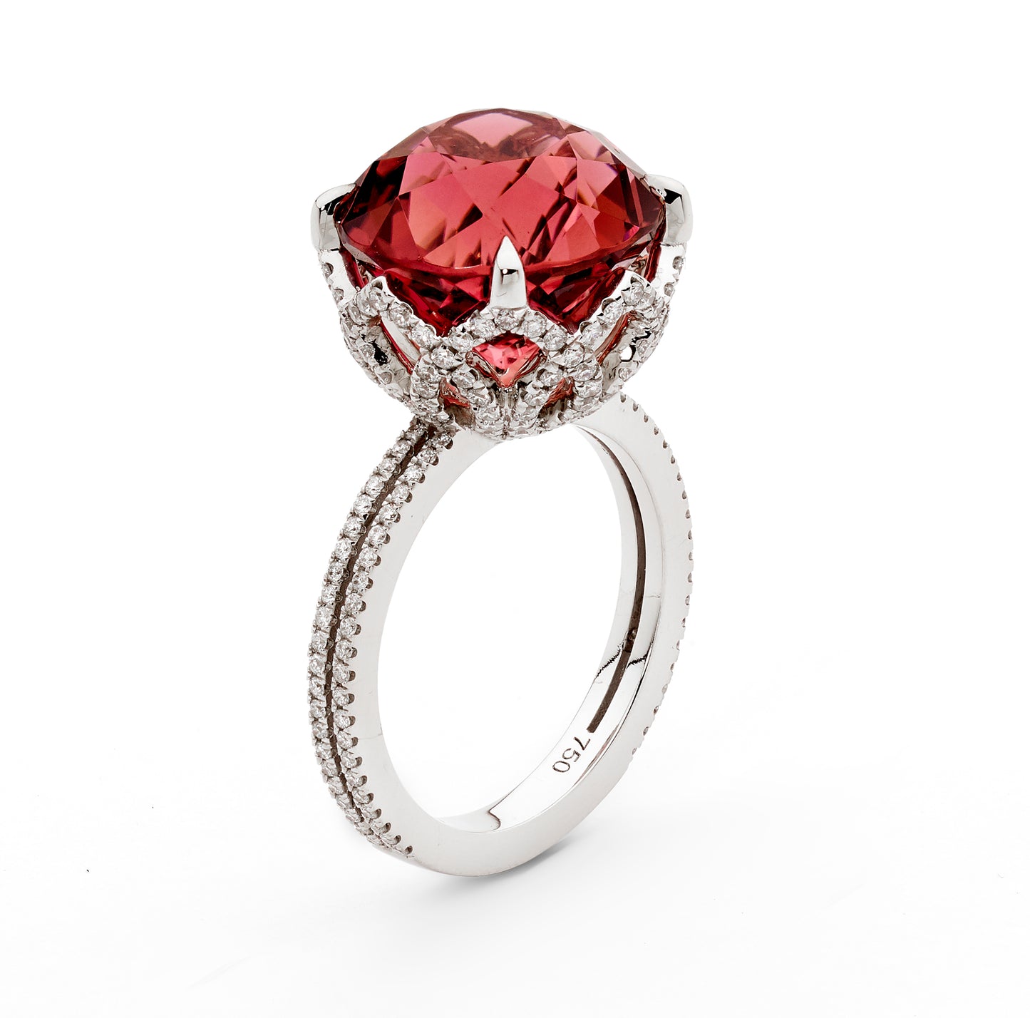 Desert Bloom Tourmaline & Diamond Ring