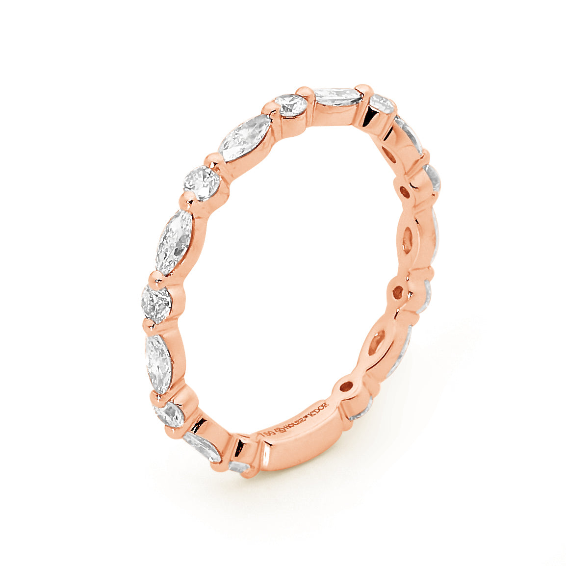 Marquise & Brilliant Tension Set Band