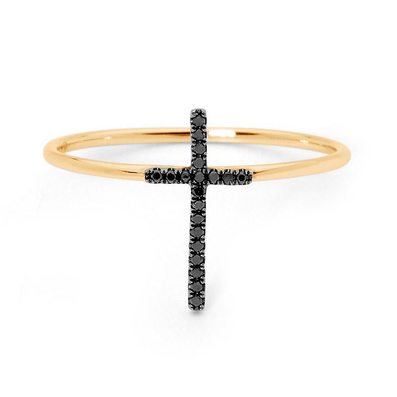 Black Diamond Vertical Cross Ring