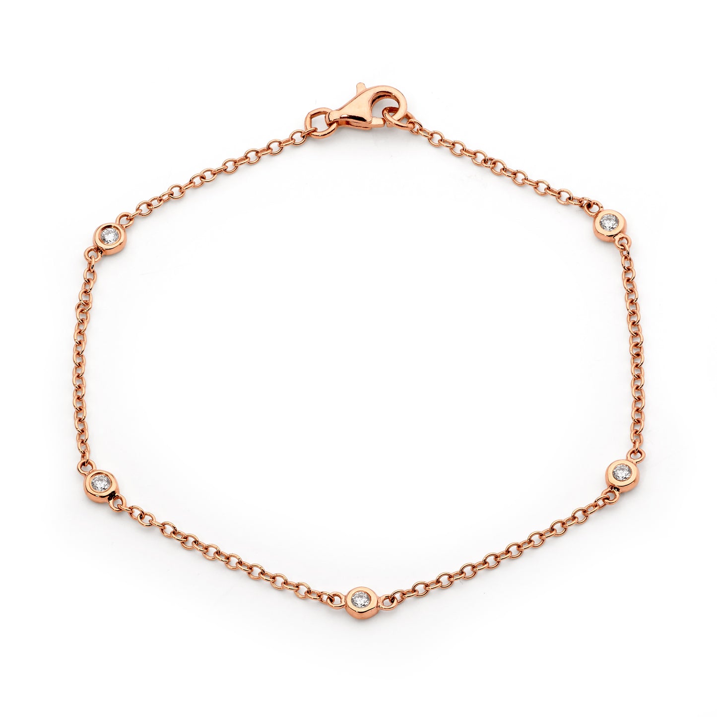 Fine Chain Diamond Bracelet