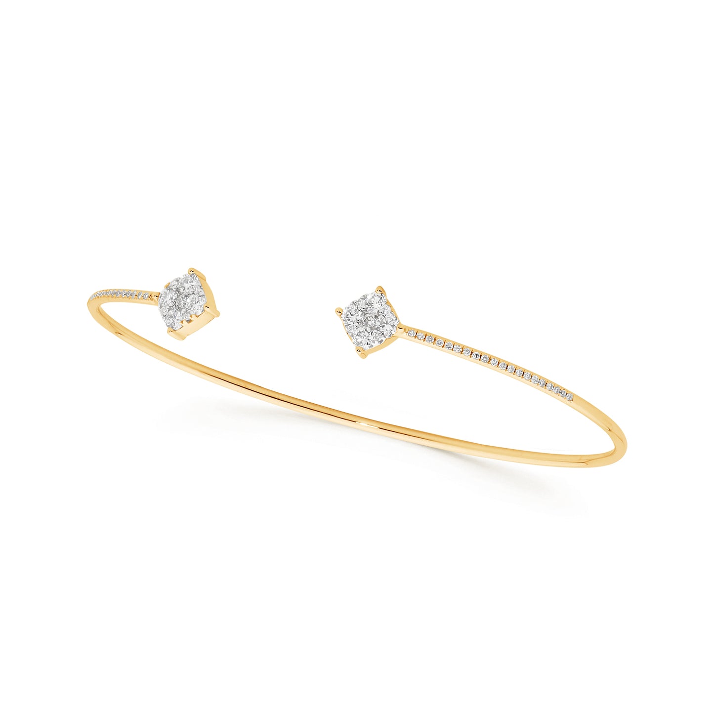 Diamond Cluster Fine Cuff