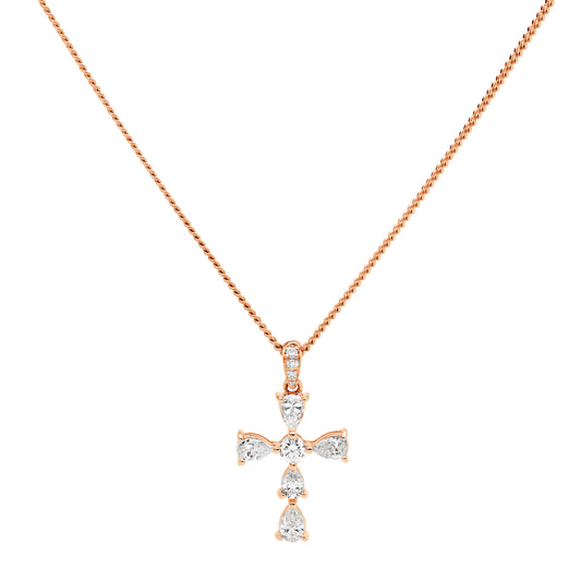 Exquisite Diamond Cross