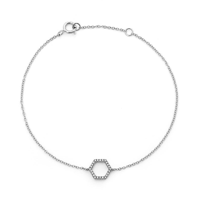 Signature Hexagon Bracelet