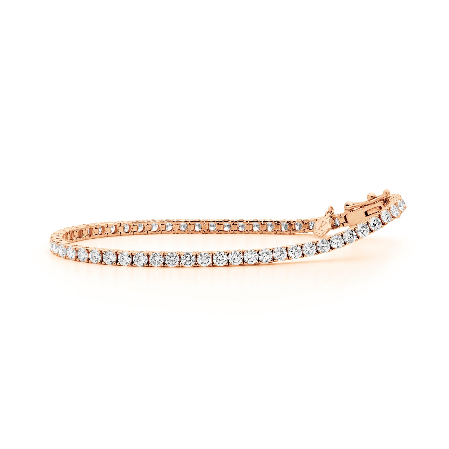 Ash Diamond Tennis Bracelet