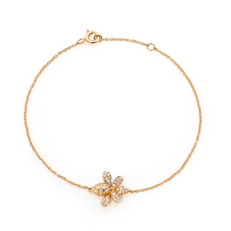 Bee Diamond Bracelet