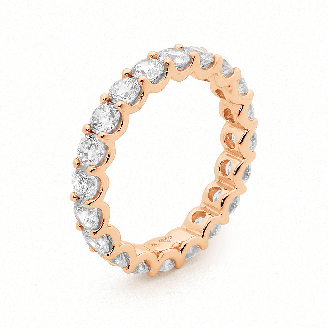 Brilliant U Set Eternity Band