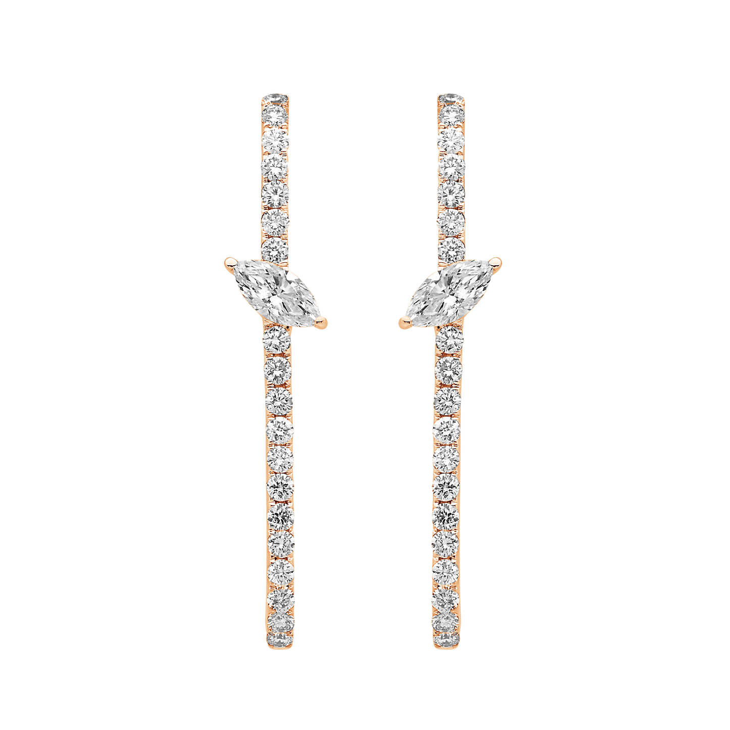 LIGHTBEAM BAR EARRINGS