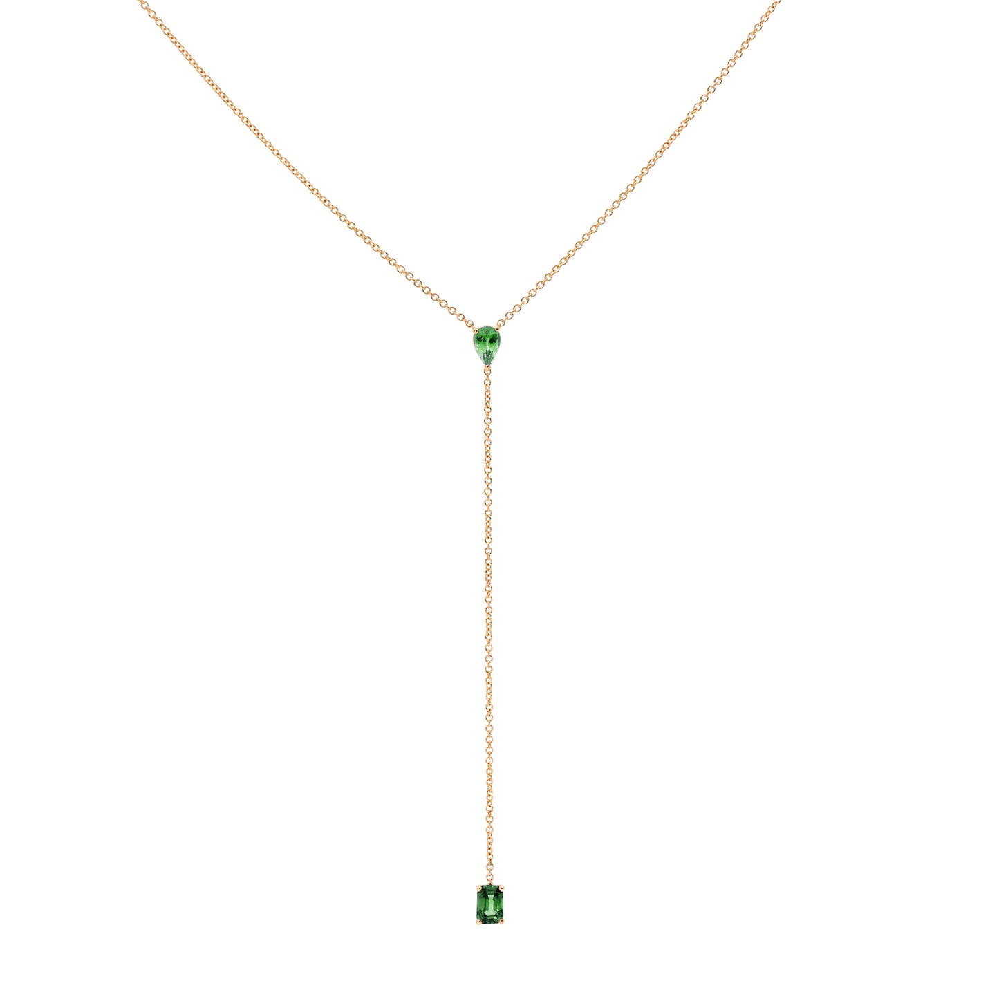 Gemstone Drop Pendant