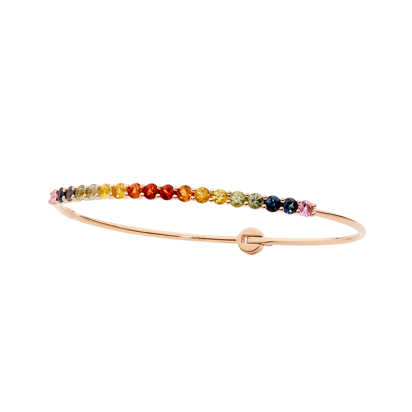 Sapphire Rainbow Bangle