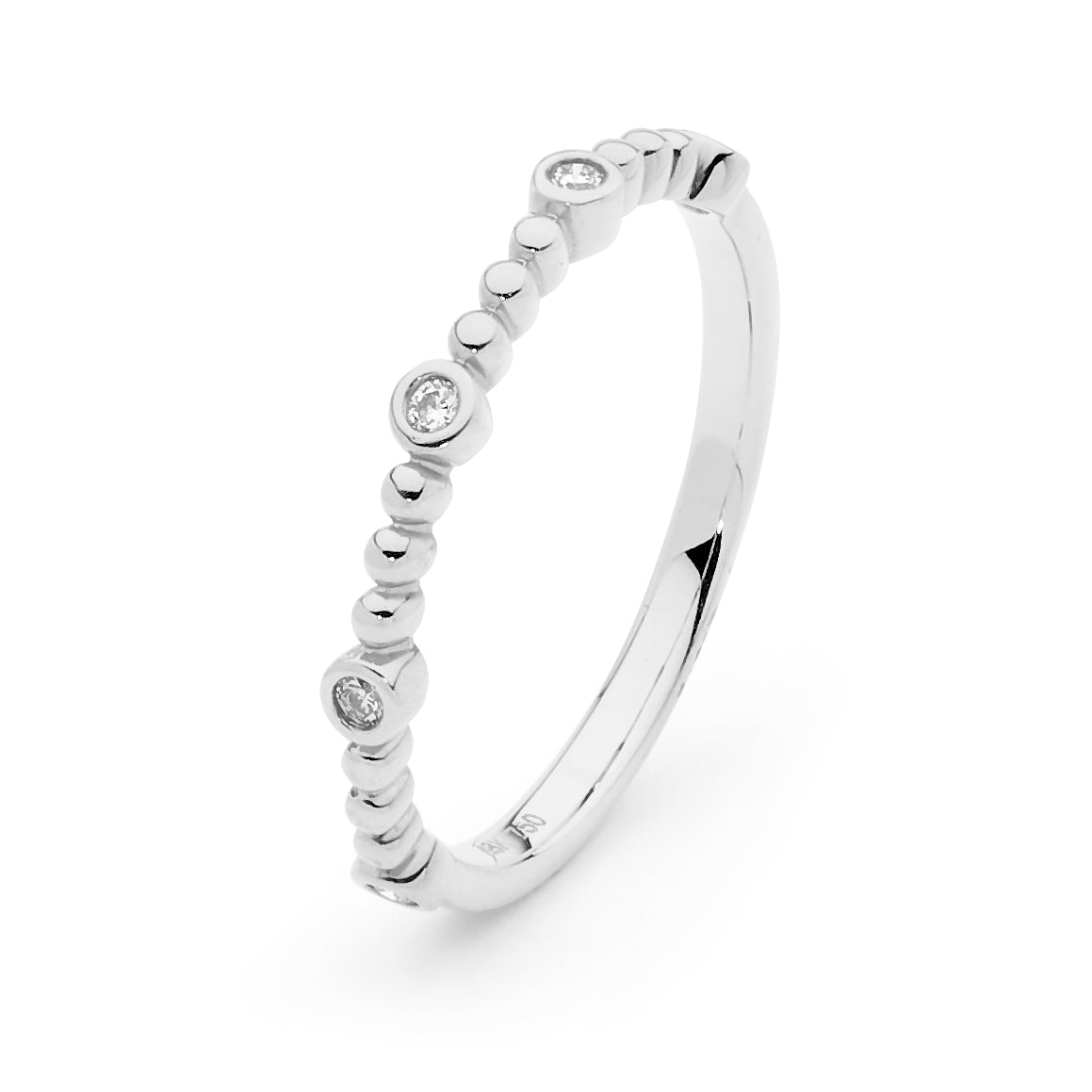 Ornate Fine Diamond Band