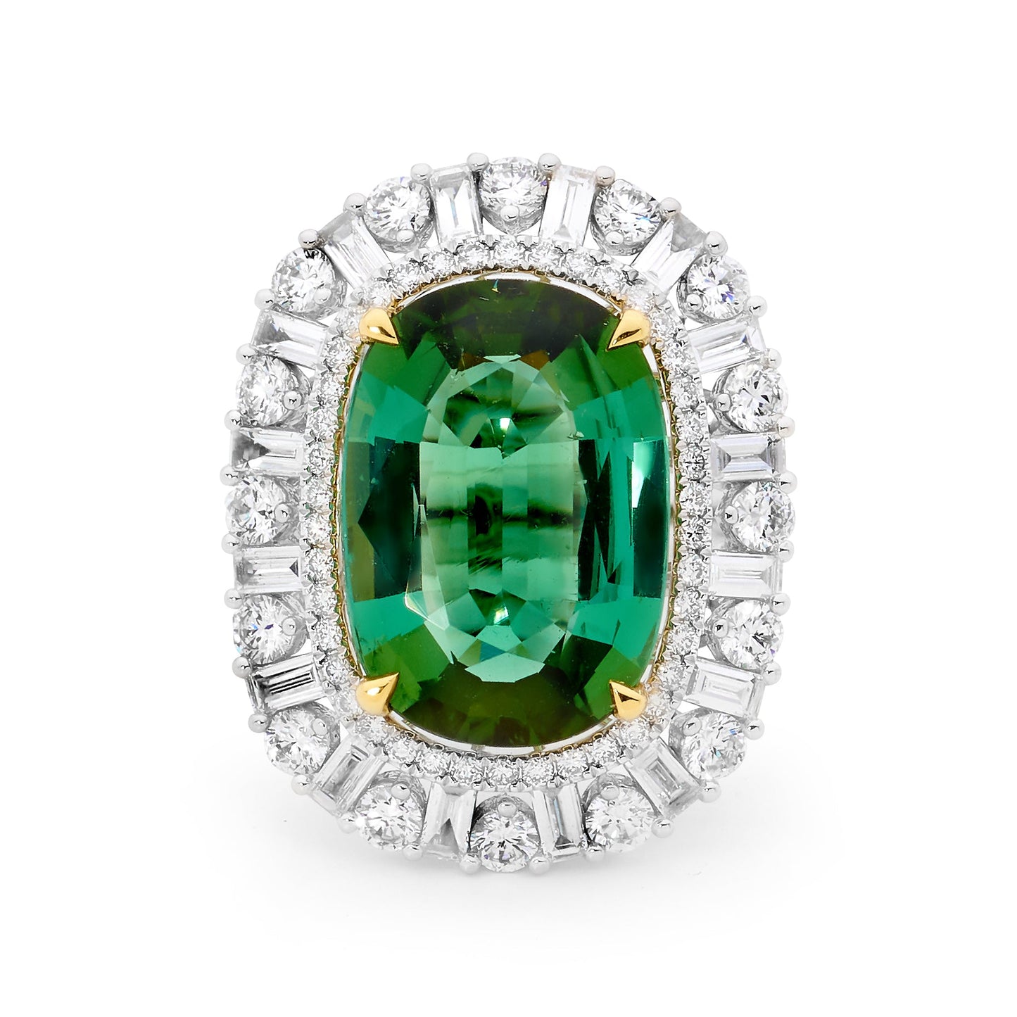 Khalifa Tourmaline & Diamond Ring