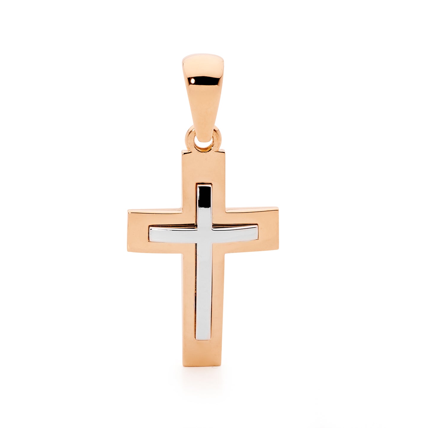 Fine Two-Tone Latin Cross