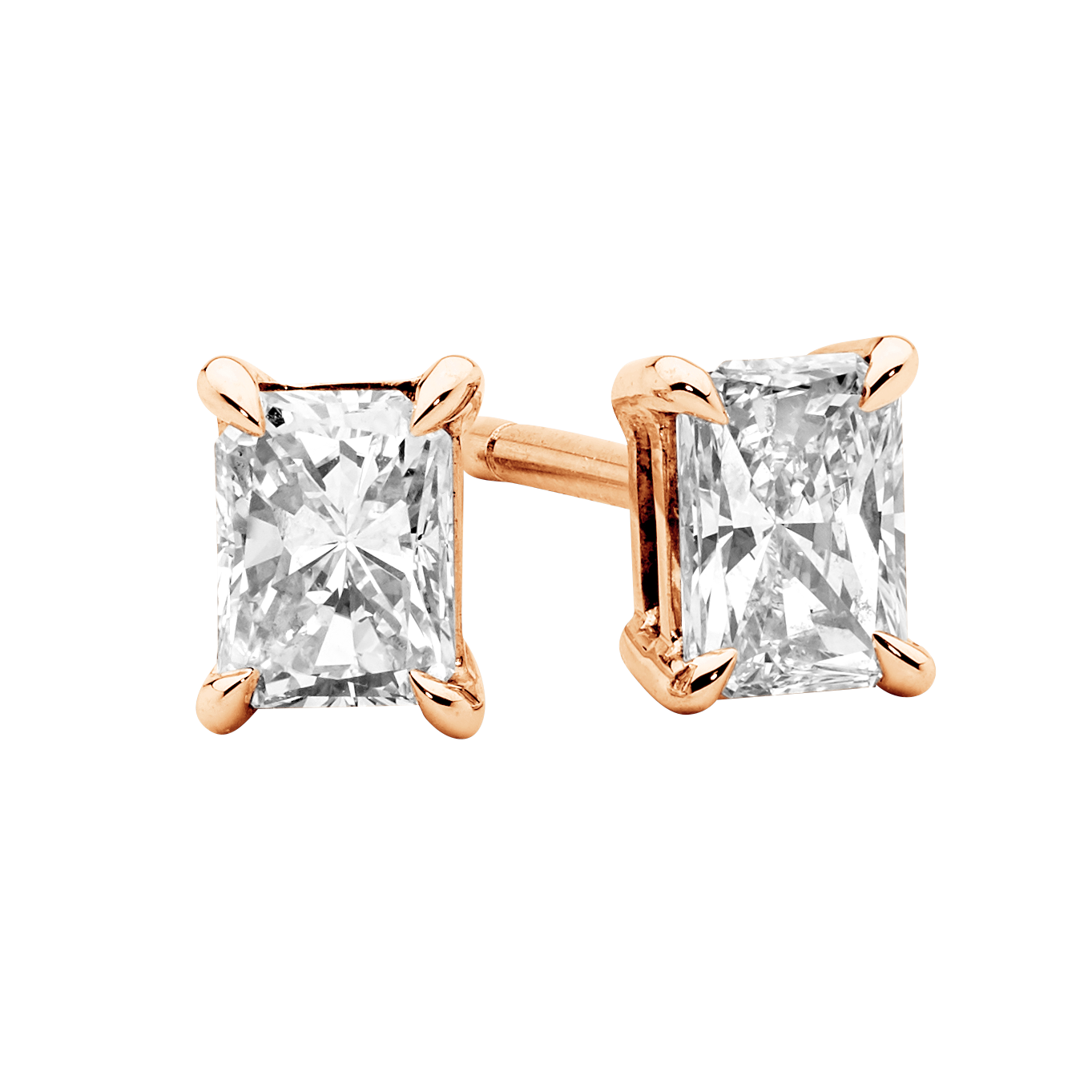 Petite Radiant Diamond Studs