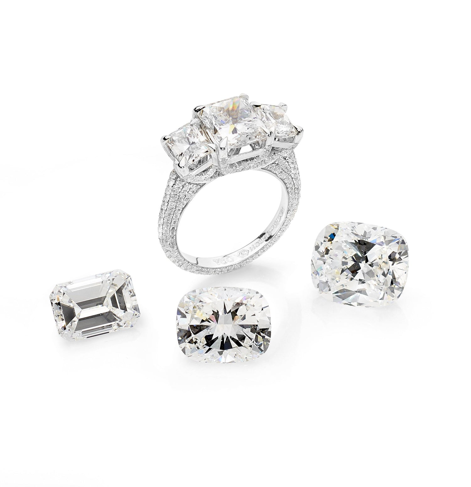 House Of K'dor Exceptional Stones Diamond, Sapphire, Emerald, Ruby