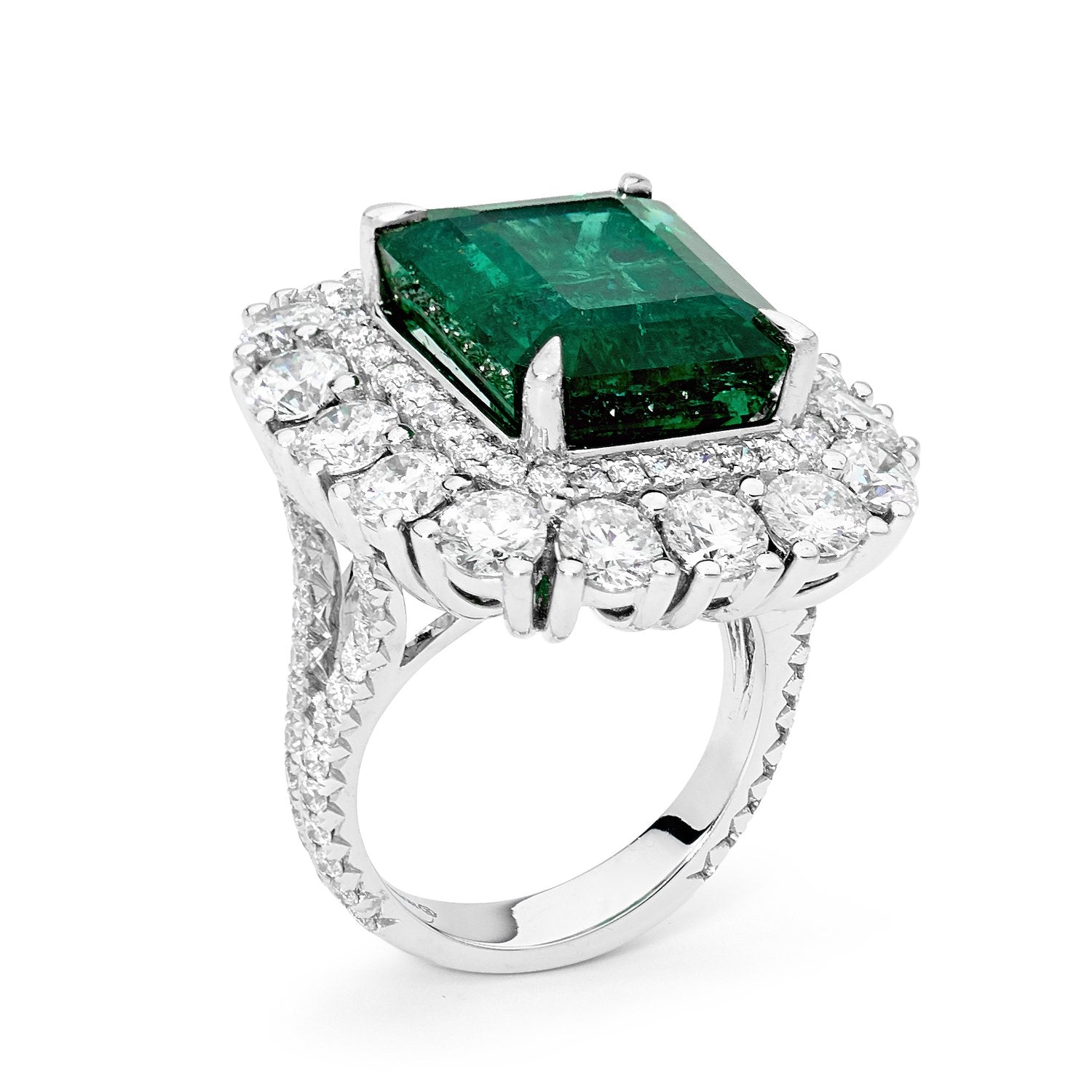House of K'dor Emerald Rings Colombian Emerald Ring Jewellery