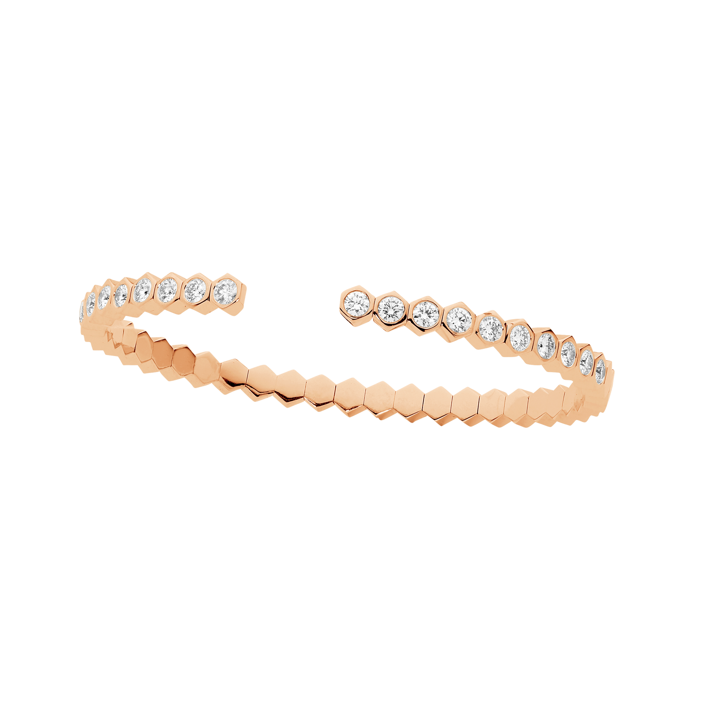 DOUBLE HONEYCOMB BANGLE