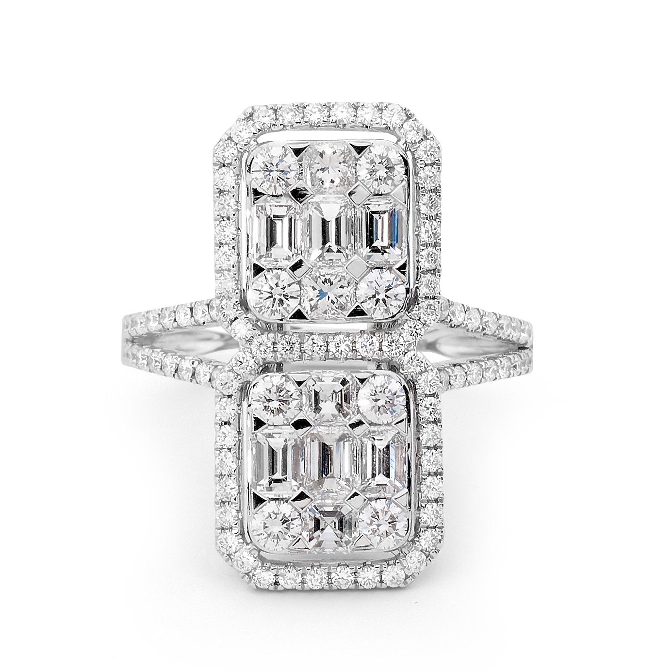 Art Deco Diamond Cocktail Ring