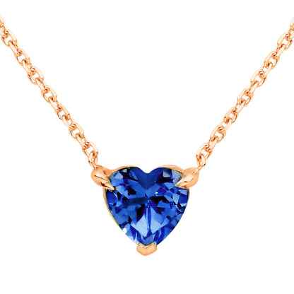 Sapphire Heart Birthstone – September