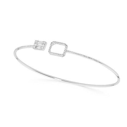 Art Deco Diamond Bangle