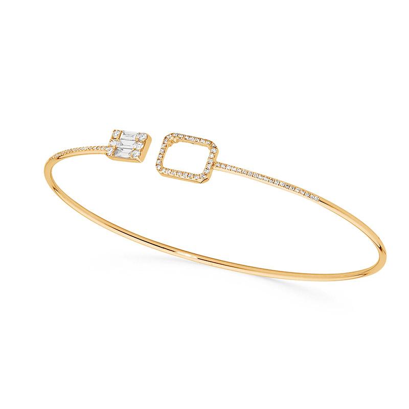 Art Deco Diamond Bangle