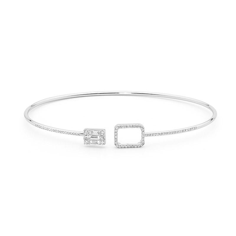 Art Deco Diamond Bangle