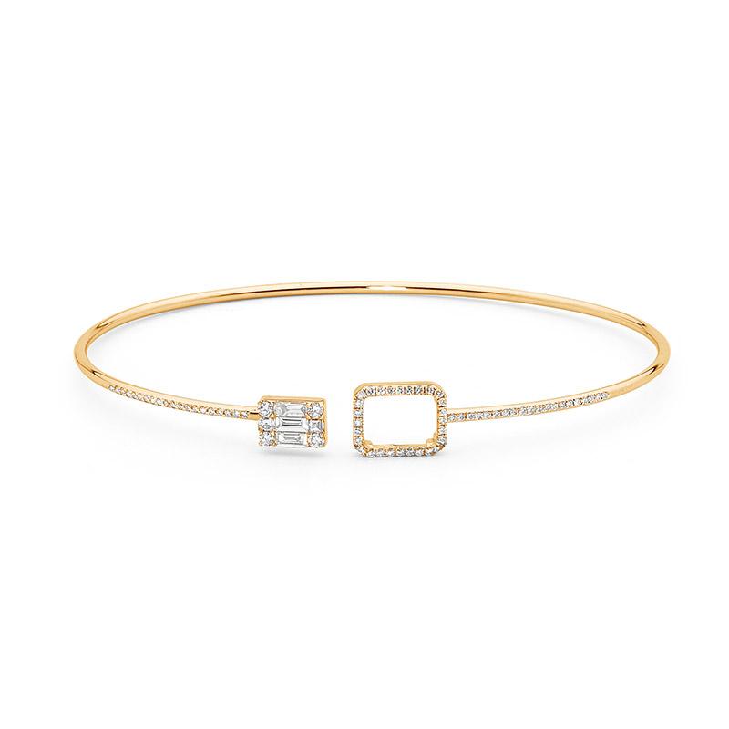 Art Deco Diamond Bangle