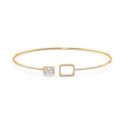Art Deco Diamond Bangle