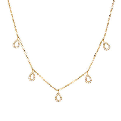 Dewdrop Charm Necklace