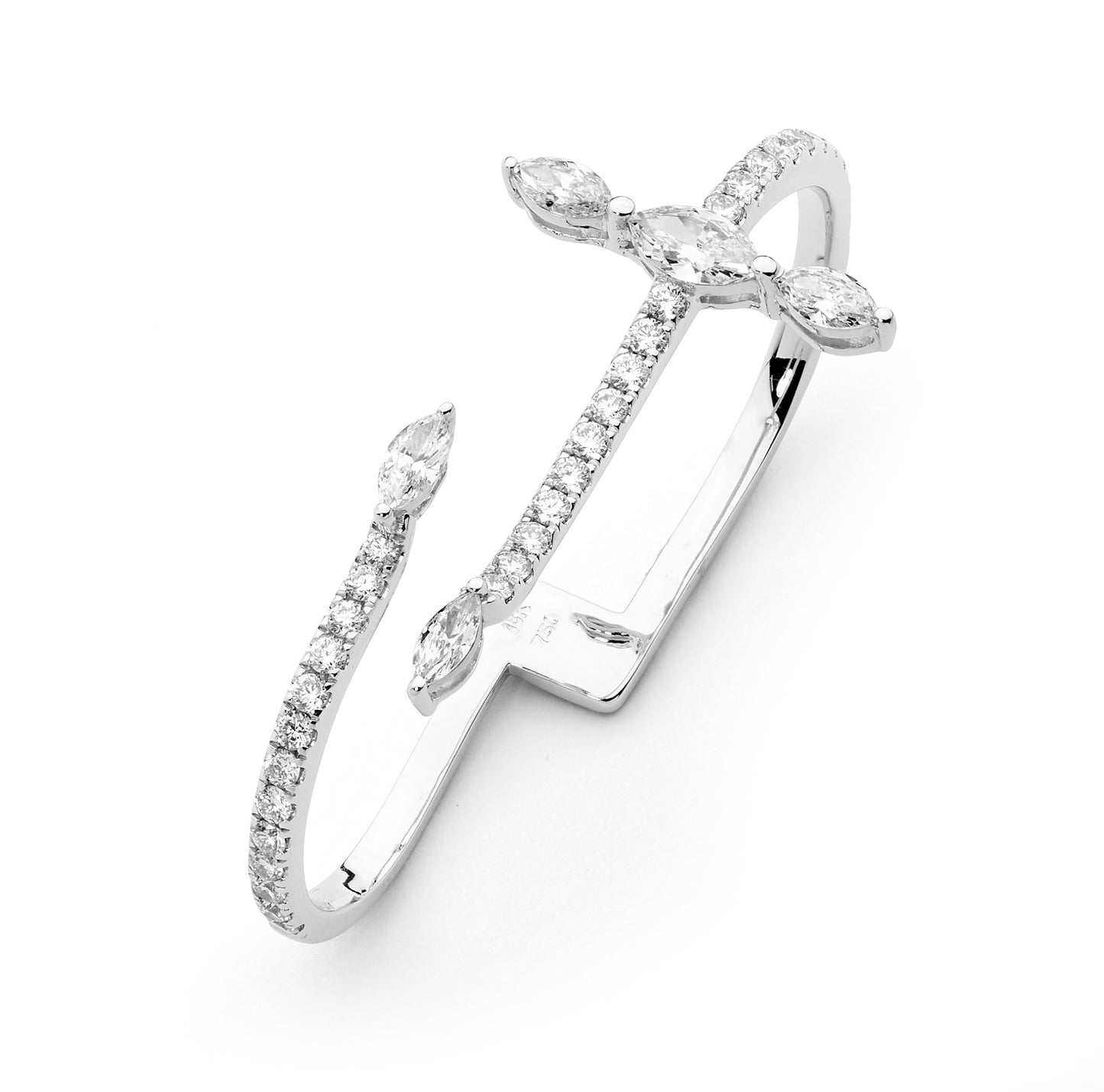 Enchanted Diamond Double Ring