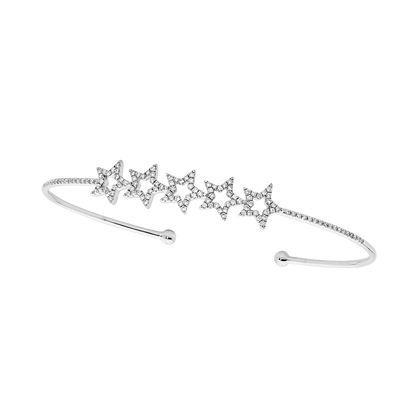 Starlight Diamond 5 Star Bangle