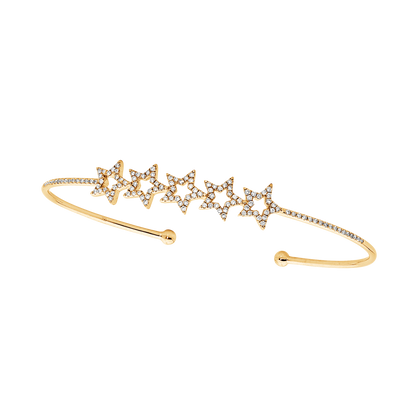 Starlight Diamond 5 Star Bangle