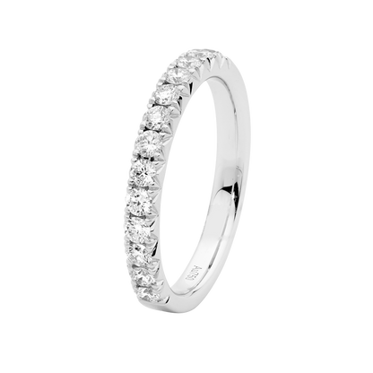 13 Claw Set Diamond Band