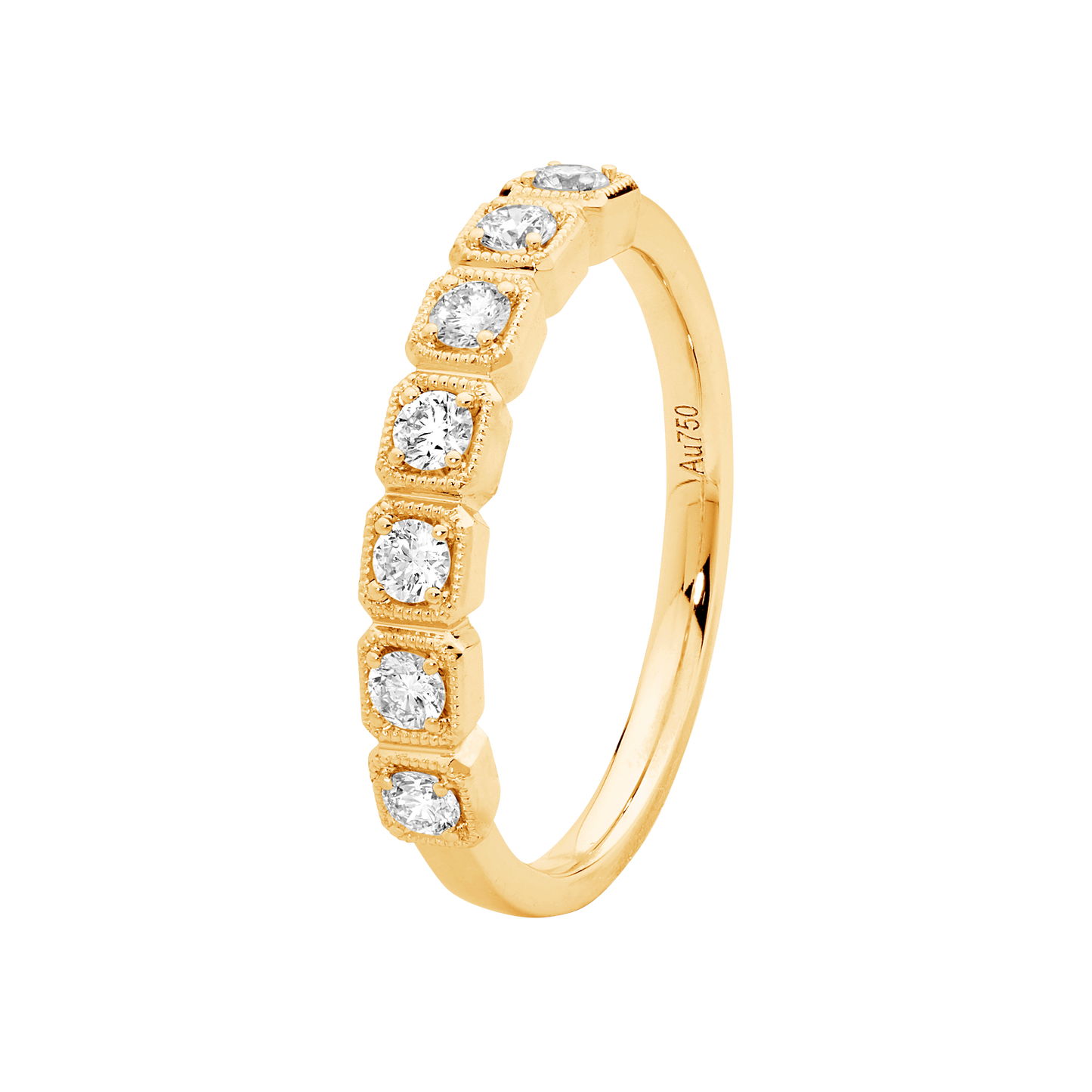 Bezel Diamond Ring