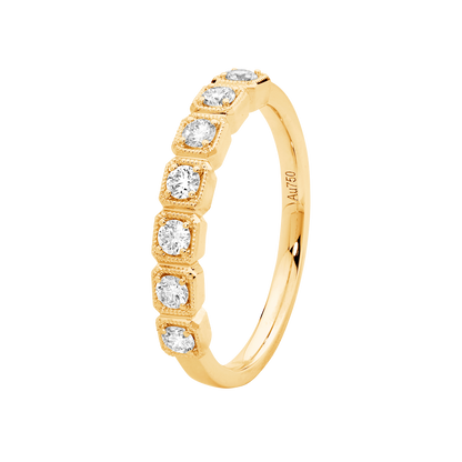 Bezel Diamond Ring