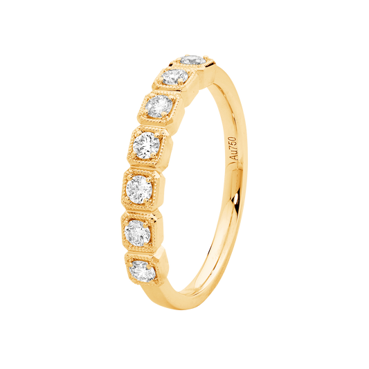 Bezel Diamond Ring