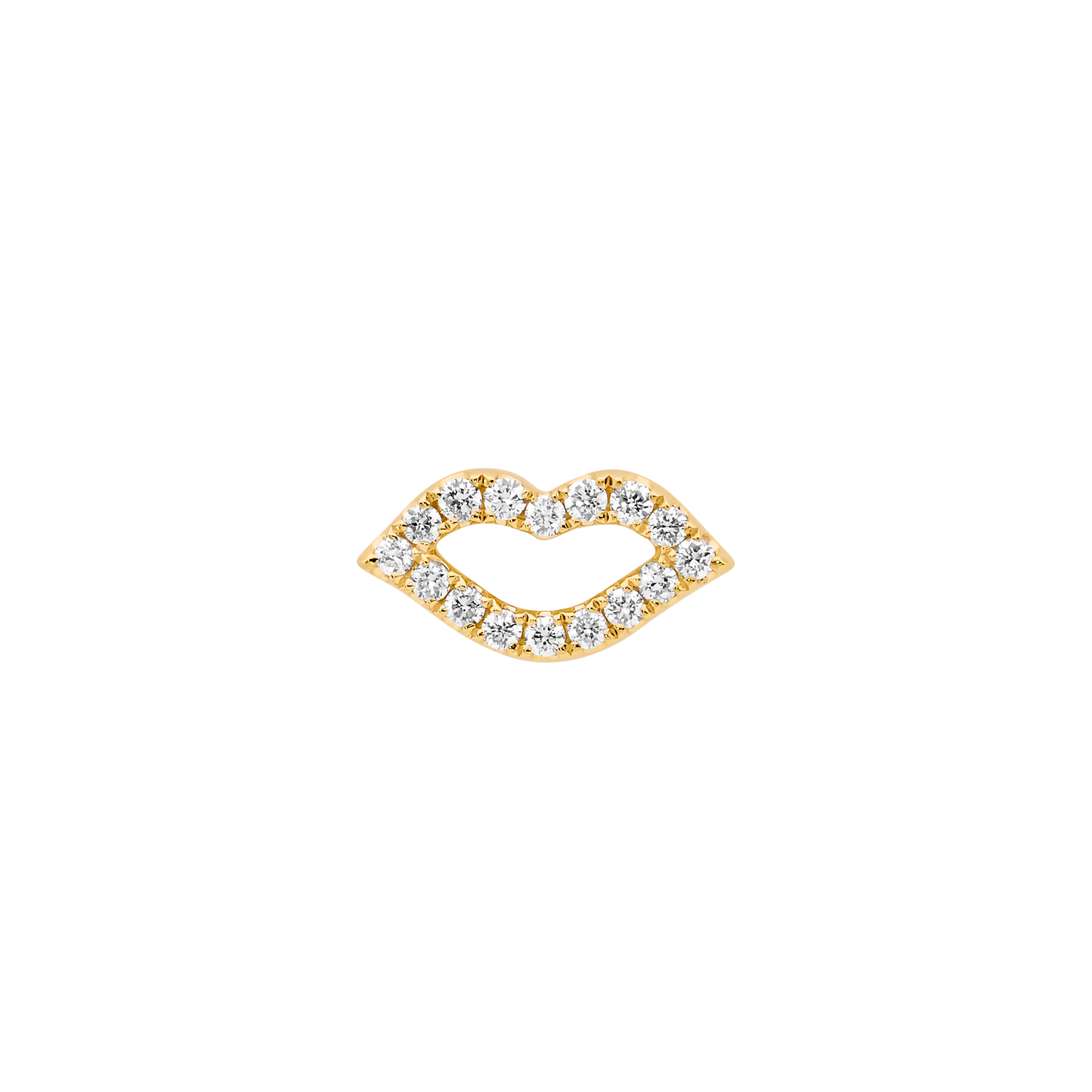 Lips Single Stud