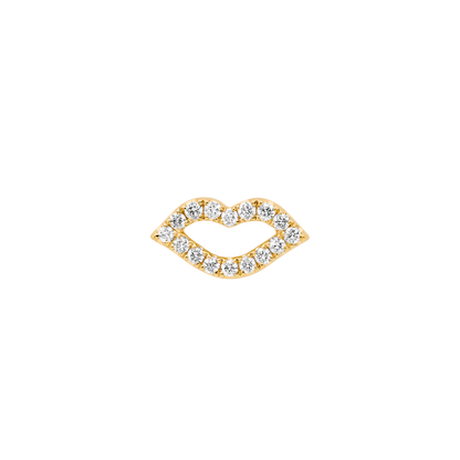 Lips Single Stud