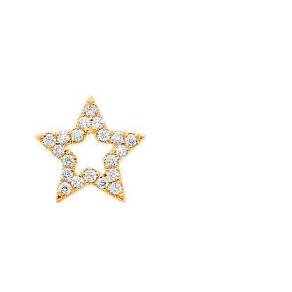 Open Star Studs