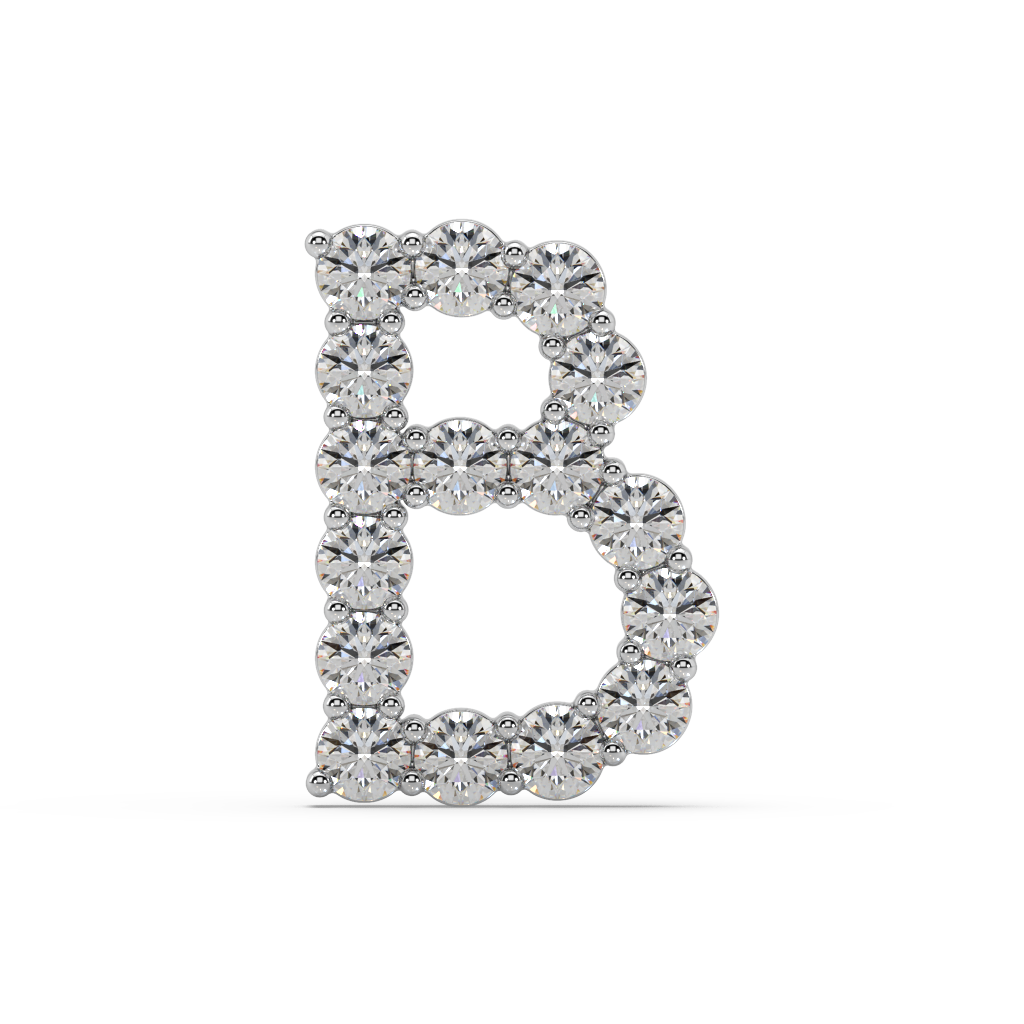 Initial Necklace - Statement 0.15ct Pointer