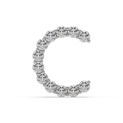 Initial Necklace - Statement 0.15ct Pointer