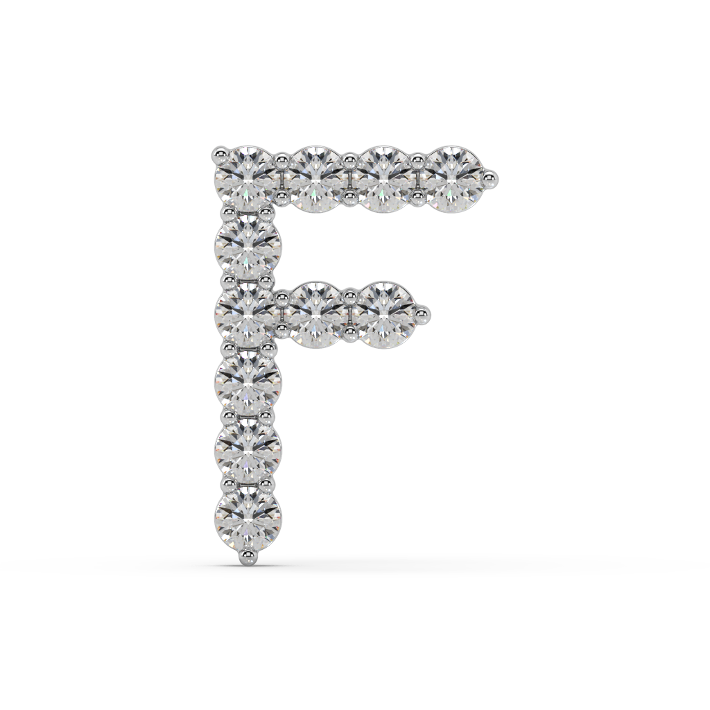 Initial Necklace - Statement 0.15ct Pointer
