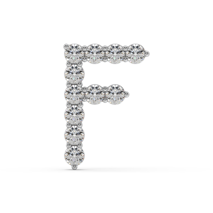 Initial Necklace - Statement 0.15ct Pointer