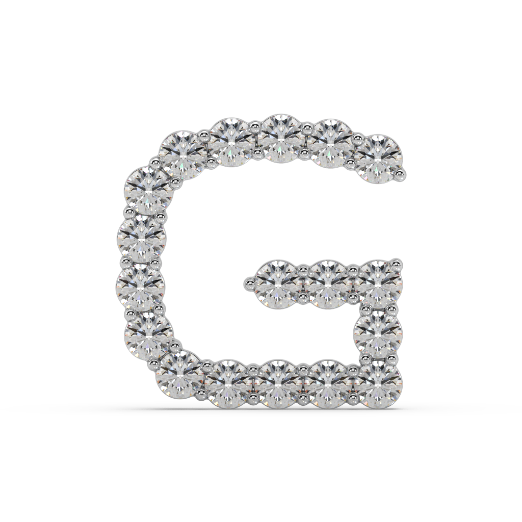 Initial Necklace - Statement 0.15ct Pointer