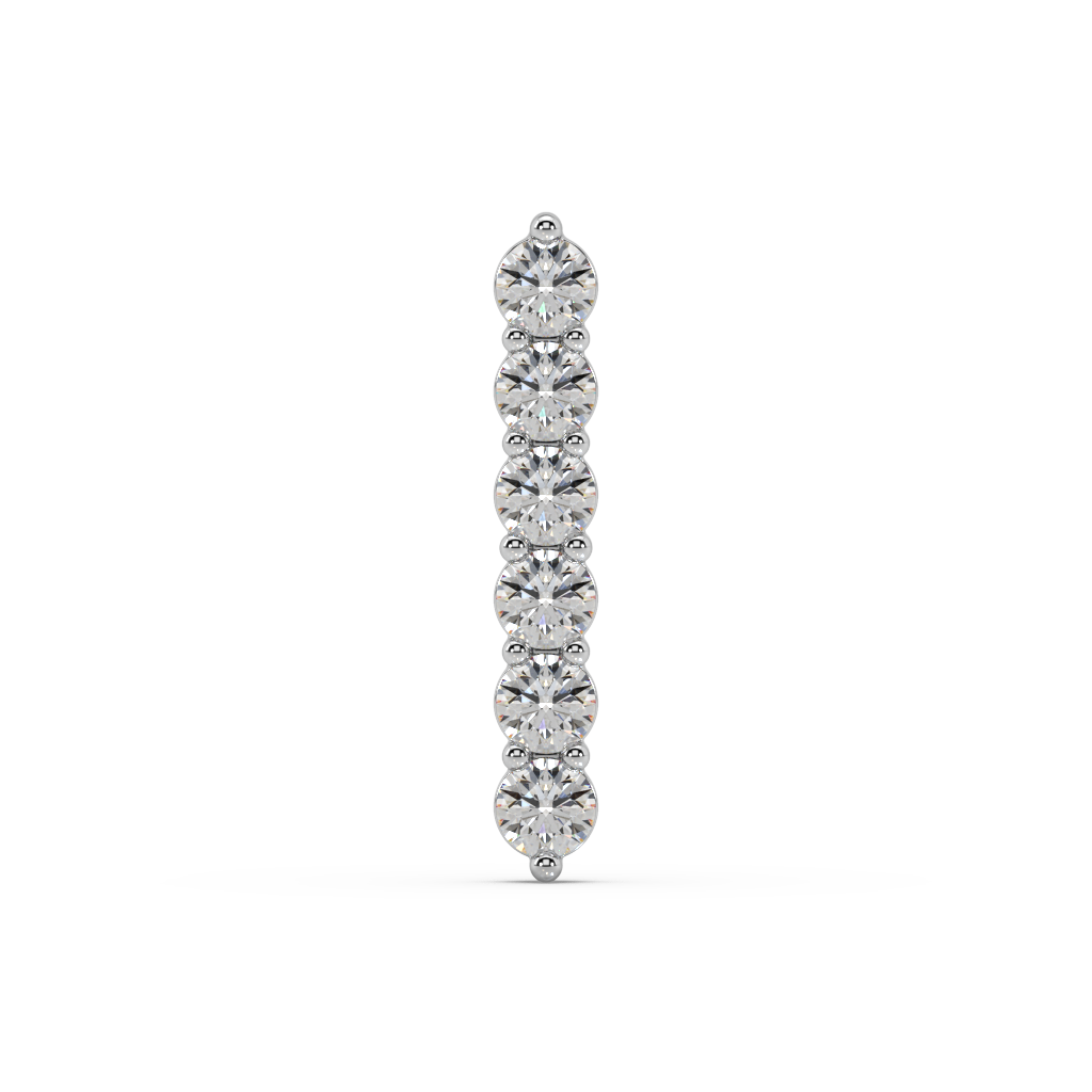 Initial Necklace - Statement 0.15ct Pointer