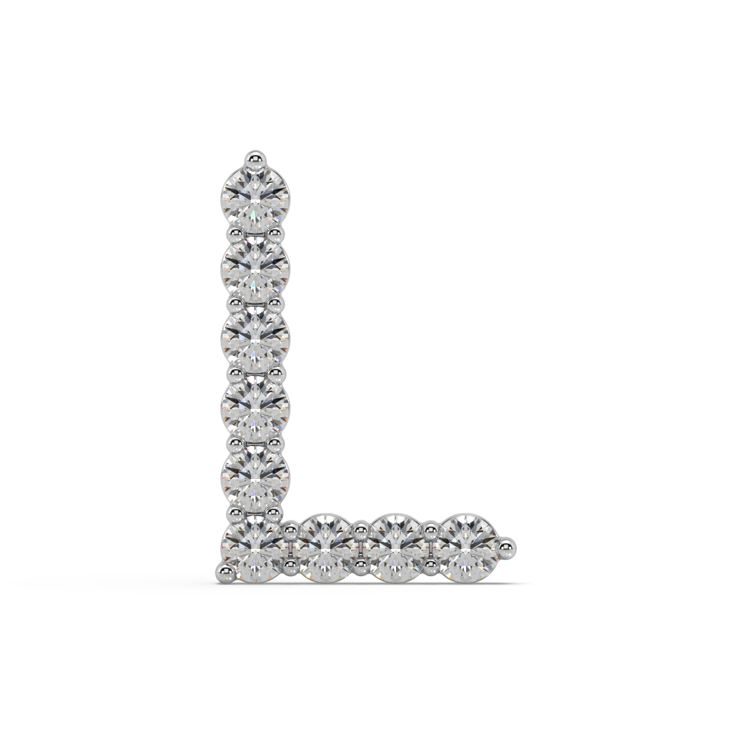 Initial Necklace - Statement 0.15ct Pointer