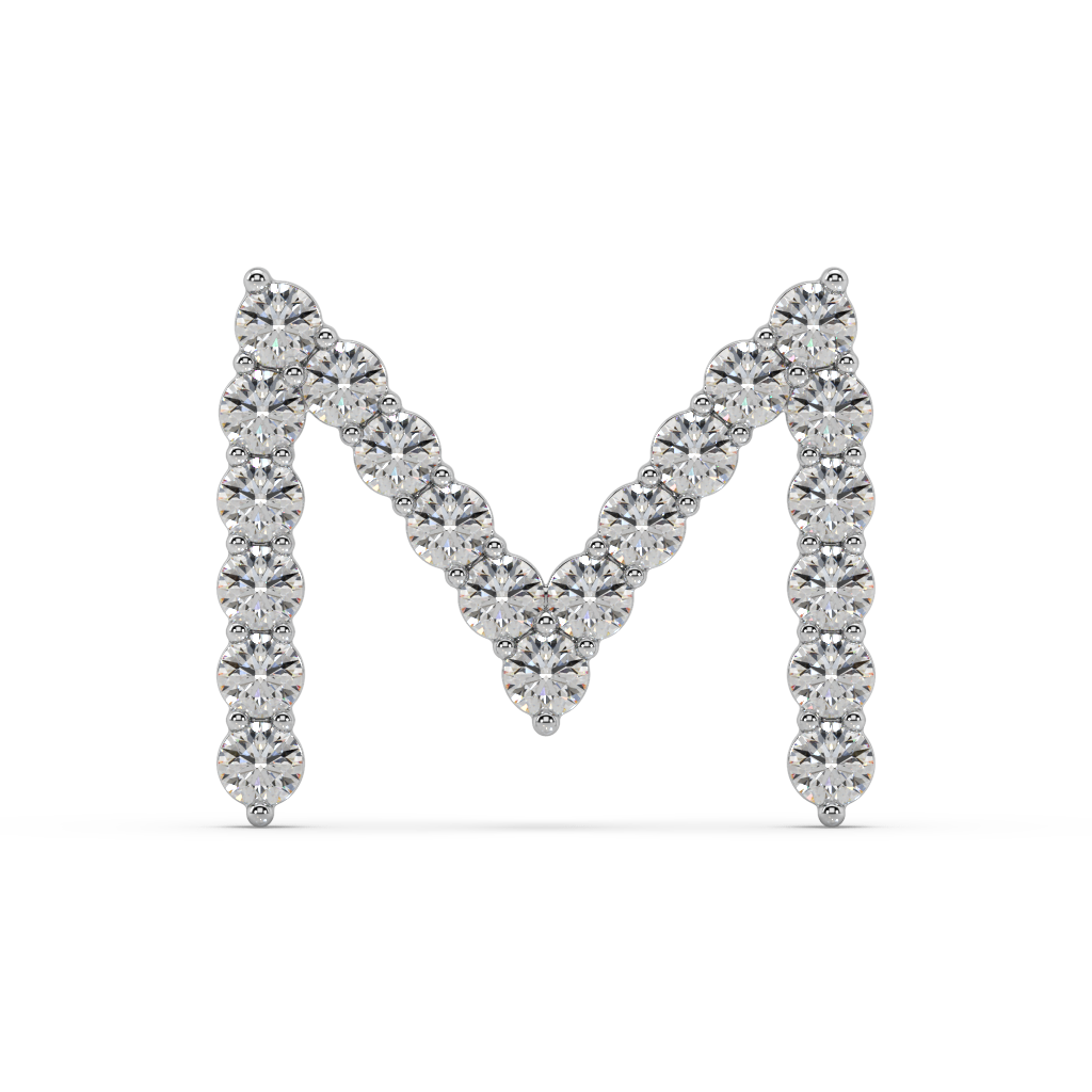 Initial Necklace - Statement 0.15ct Pointer
